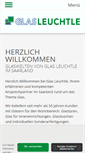 Mobile Screenshot of glas-saarland.de